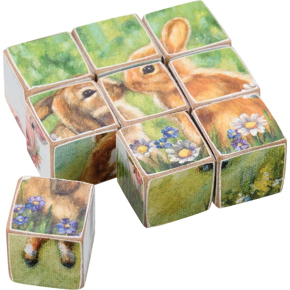 Children's Church Puzzle Retro Baby Animals Busy Quiet Fidget Toy Gift - Picture 2 of 12